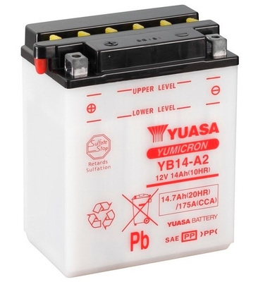 BATERIE YUASA YB14-A2  12V 175A [1]