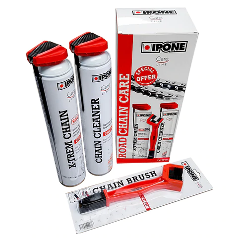 KIT DE CURĂȚARE ȘI LUBRIFICARE LANȚULUI IPONE OFFROAD (2 X 750ML) [4]