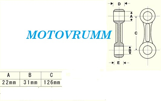 KIT BIELA GAS-GAS EC250/300 97-19 [3]