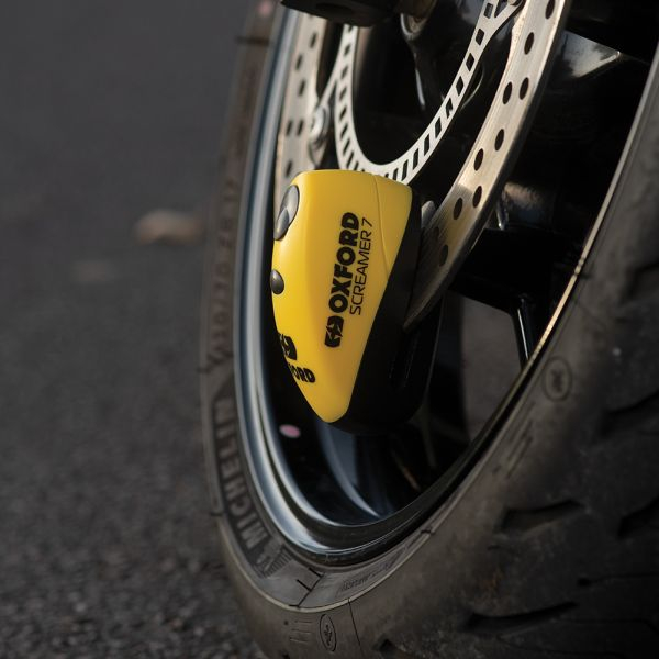 BLOCATOR ROATA MOTOCICLETA / SCUTER CU ALARMA [4]