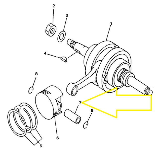 BOLT PISTON LINHAI 260 300 [2]