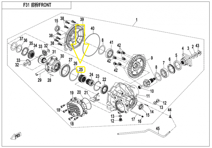 BUCSA GRUP FATA CF MOTO 400/450/520/550/625/800/1000 [5]