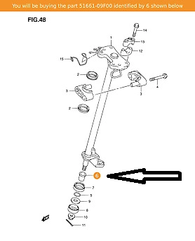 BUCSA COLOANA LT-A 400 03-06 / LT-Z 400 [2]