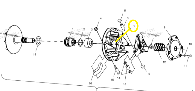 BUCSA VARIATOR PRINCIPAL POLARIS [2]