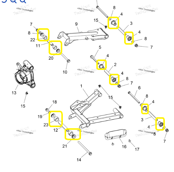 BUCSE BRAT SPATE POLARIS RZR 1000 60 inch '16, RZR 4 900 '16, RZR 900 50 55 inch '16, RZR 900 60 inch '16 [3]