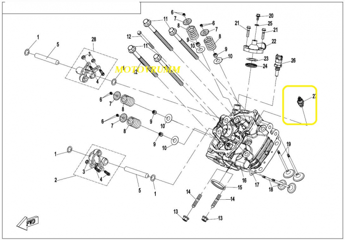 Bujie CFMoto 400/450/500/520/550/625/800/820/850/1000 [2]