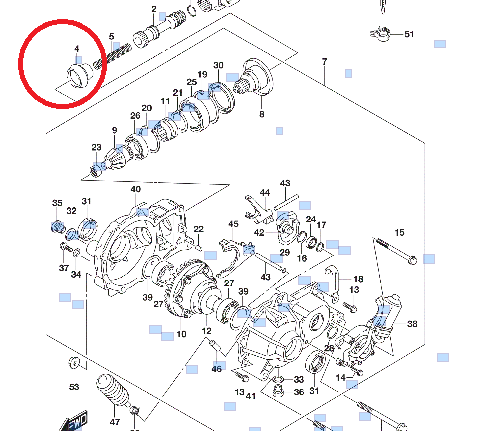 BURDUF GRUP FATA SUZUKI LT-A 500/700/750 2005-2023 [2]