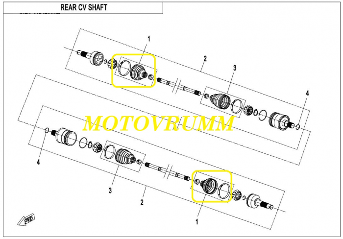 BURDUF PLANETARA CFMOTO 850/1000 AFTERMARKET [2]