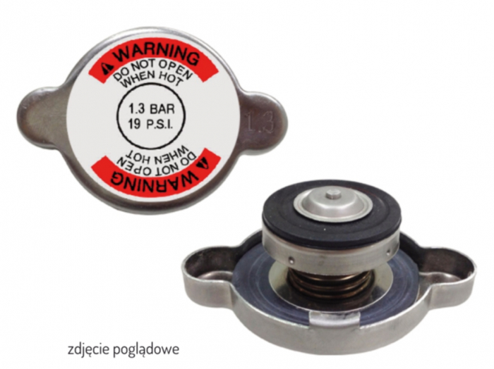 BUSON RADIATOR CROSS KTM OEM / JAPONEZ  45MM 1,6 BAR / 23 PSI [1]