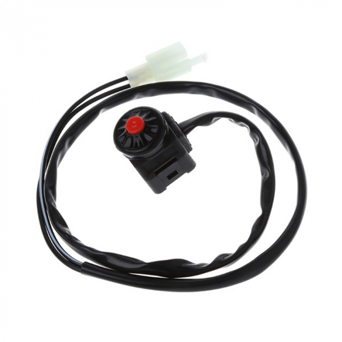 BUTON OPRIT/PORNIRE UNIVERSAL MOTO / ATV  VARF ROSU ( CU REVENIRE ) [4]