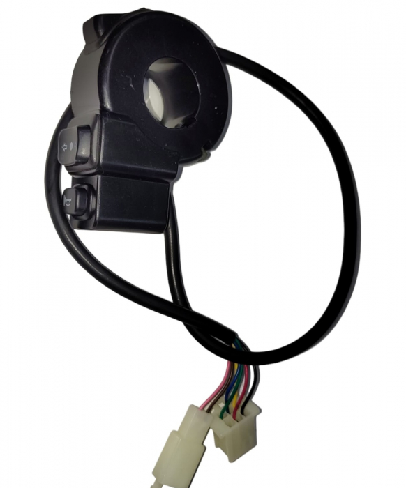 BUTON UNIVERSAL ATV / MOTO / SCUTER (CLAXON / SEMNALIZARI / LUMINII [3]