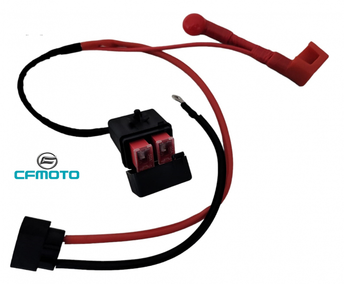 CABLU PLUS BATERIE + SOCLU SIGURANTA GENERALA + SERVO DIRECTIE (EPS) CFMOTO 600/625 [2]