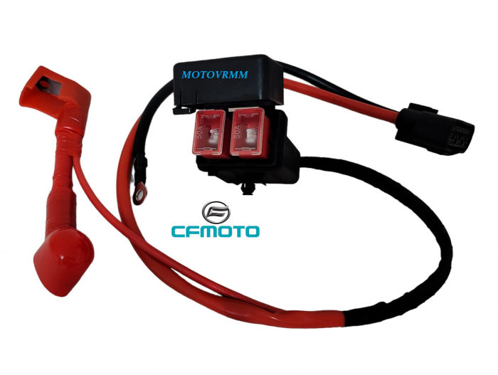 CABLU PLUS BATERIE + SOCLU SIGURANTA GENERALA + SERVO DIRECTIE (EPS) CFMOTO 600/625 [1]