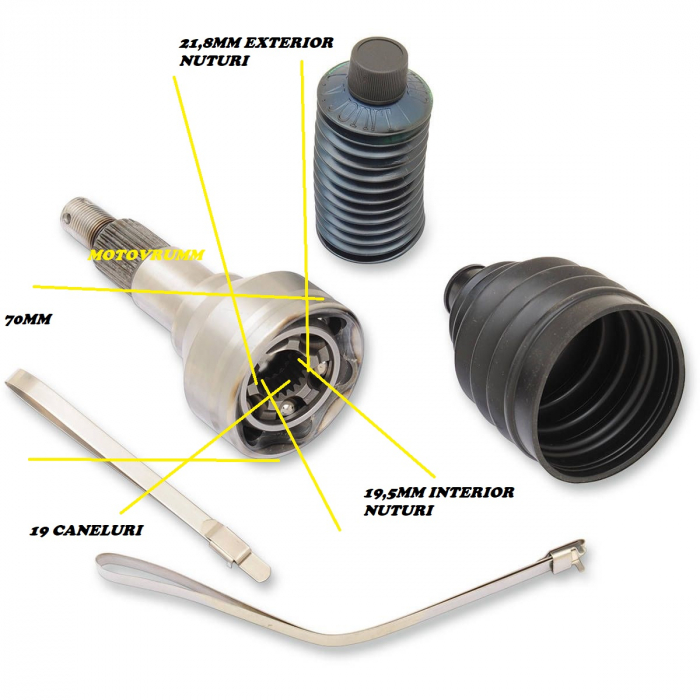CAP PLANETARA ROATA FATA CAN-AM 800/1000 G1 [2]