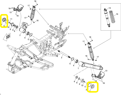 CAPAC BRAT SPATE CAN-AM RENEGADE / OUTLANDER G1 [3]