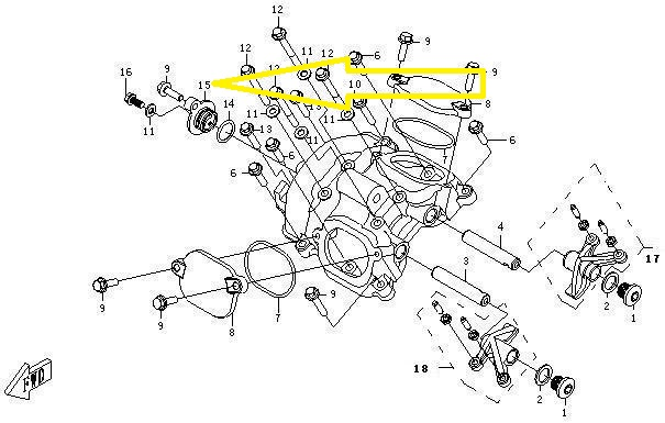 CAPAC AX CAME CHIULOASA CFMOTO 500 / 625 11-16 [3]