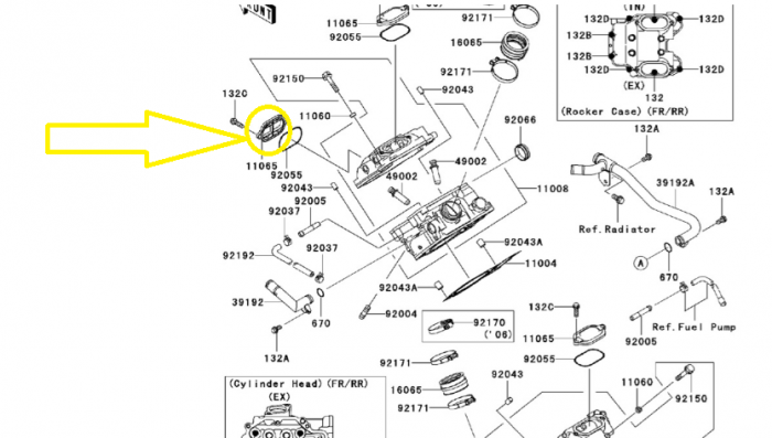 CAPAC CULBUTORI KAWASAKI KVF650/700/750 110651152 [2]