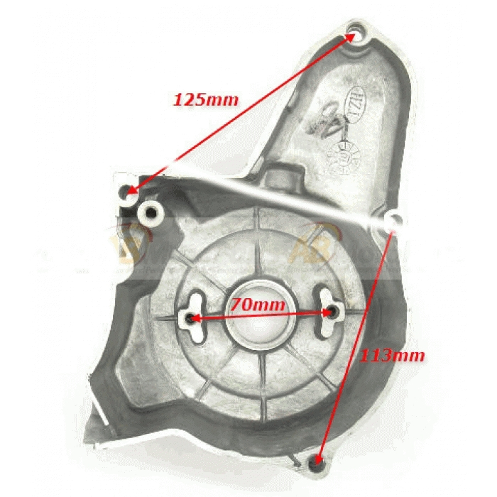 CAPAC MOTOR STANGA MOTOR 110-125 2-BOBINE [1]