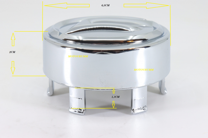 CAPAC ROATA  ARGINTIU  ATV  CF MOTO OEM:  7020-070101-1000 [3]