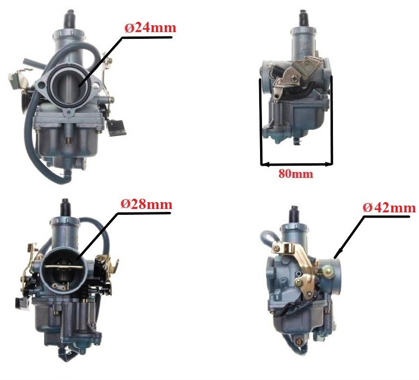 CARBURATOR KYMCO KXR, KXU, MAXXER, MONGOOSE, MXU 250 CU POMPA SPRITZ [3]