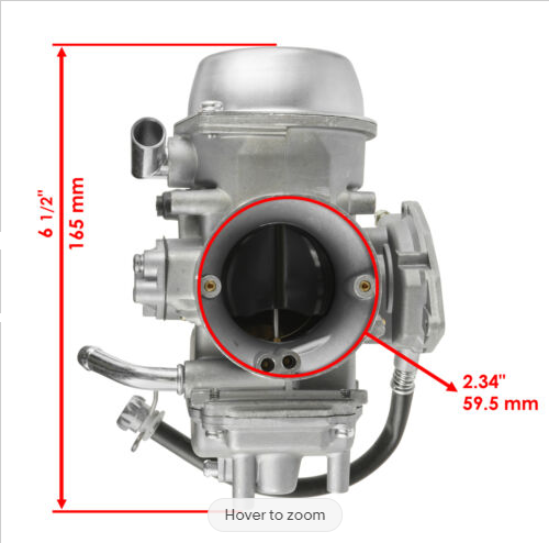 CARBURATOR COMPLET YAMAHA YFM 600 , 660 GRIZZLY 1999-2008 [2]