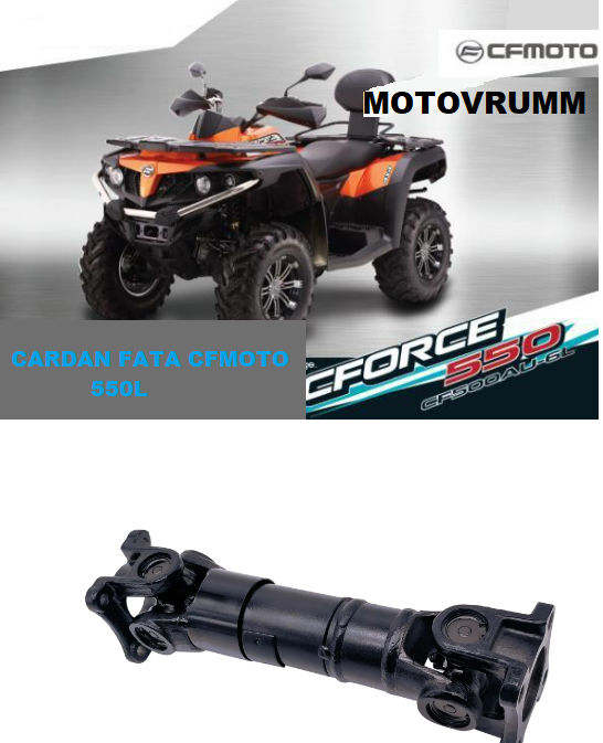 CARDAN COMPLET FATA CFMOTO 520,550 / CF500AU-6L  2014-2015 [1]