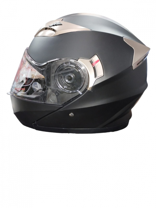 CASCA A-PRO FLIP-UP NEGRU MAT XL [3]