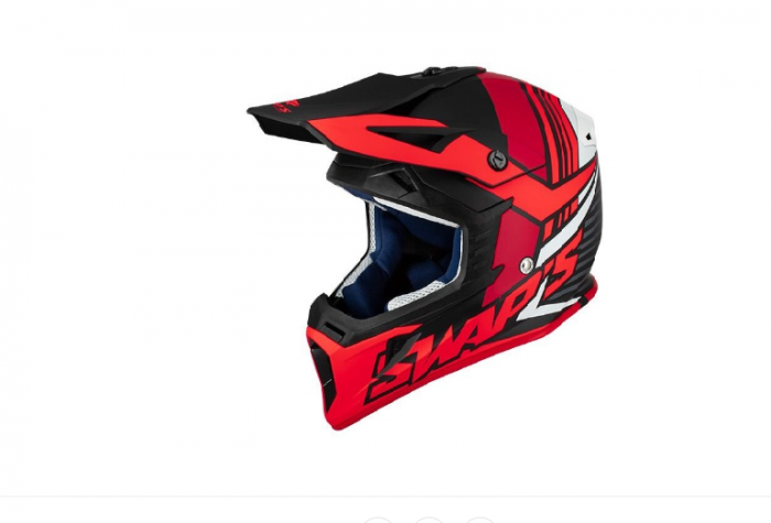 CASCA MOTO OFF-ROAD SWAP'S, NEGRU ALB ROSU MARIMEA L [1]
