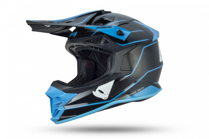 CASCA OFF-ROAD UFO NEGRU ALBASTRU MARIMEA L [1]