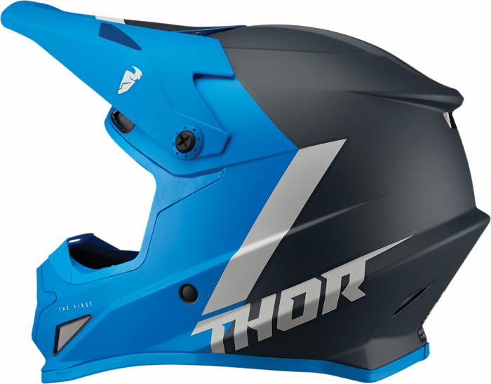 CASCA THOR OFF-ROAD ALBASTRU-NEGRU [2]