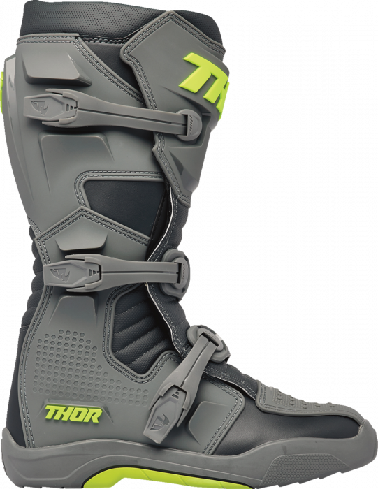 CIZME MOTO/ATV CULOARE GRI- VERDE FLUO BOOT BLITZ XR [5]