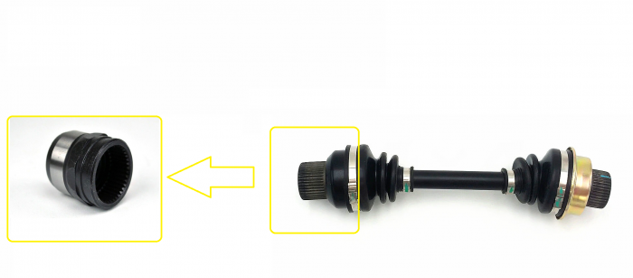 CUPLA CARDAN GRUP FATA YAMAHA GRIZZLY 660 2003-2008 [5]