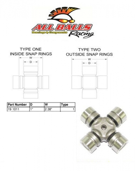 CRUCE PLANETARA SPATE GRUP ATV POLARIS SPORTSMAN/BIG BOSS/XPLORER [2]
