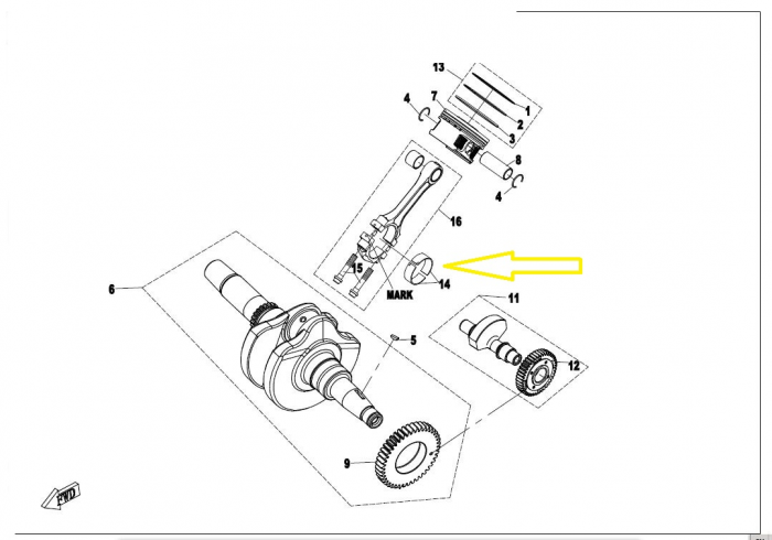 CUZINET BIELA CFMOTO ATV / UTV / SSV 400/450/800/820/850 ALBASTRU / NEGRU / ROSU [2]