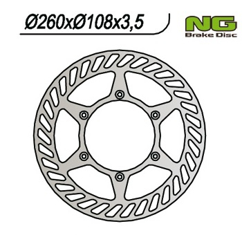 DISC FATA GASGAS 125/200/250/300/400/450/515 [2]