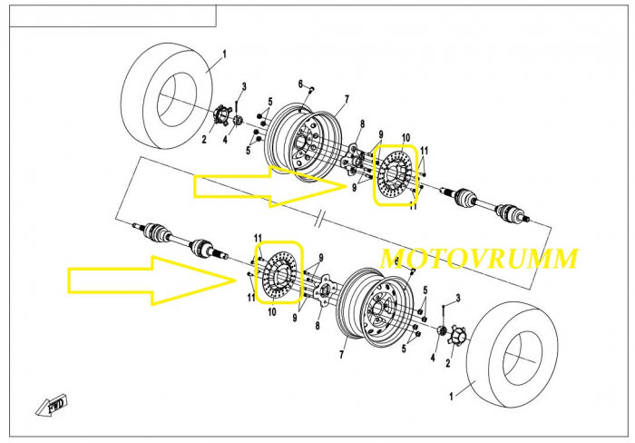 DISC FRANA CFMOTO 7020-080001 [4]