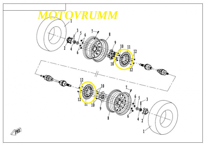 DISC FRANA CFMOTO [3]