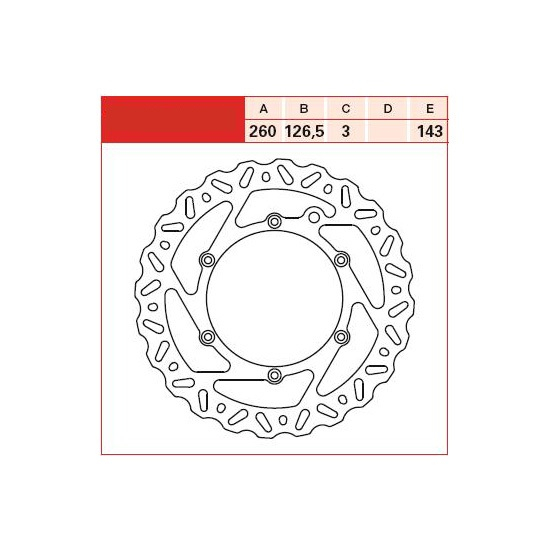 Disc frana fata KTM 125/200/250/300/450 1993-2022 [2]