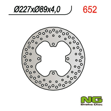 DISC FRANA FATA POLARIS 250/300/325/330/335/350/400/425/450/455/500/700/800 '02-20 [2]