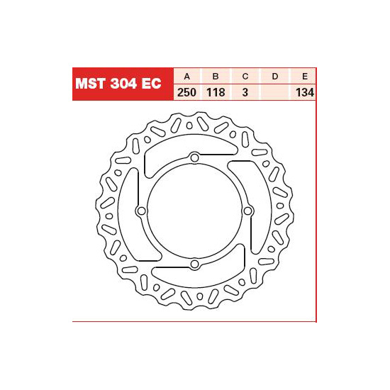 DISC FRANA FATA SUZUKI RM-X, RM-Z 250/450/450Z 2005-2019 [1]