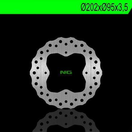 DISC FRANA ARCTIC CAT 250/300/350/400/450/500/550/650/700/1000, KYMCO 375-700 [2]