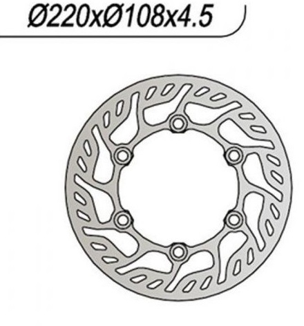 DISC FRANA SPATE GAS-GAS 50/125/200/250/300/450/500/515 02-'09 ATV / QUAD [2]