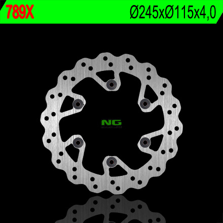 DISC FRANA SPATE YAMAHA YZ 125/250 (02-18) YZF 250 (00-18) WRF 250 (02-20) (245X115X4) [1]