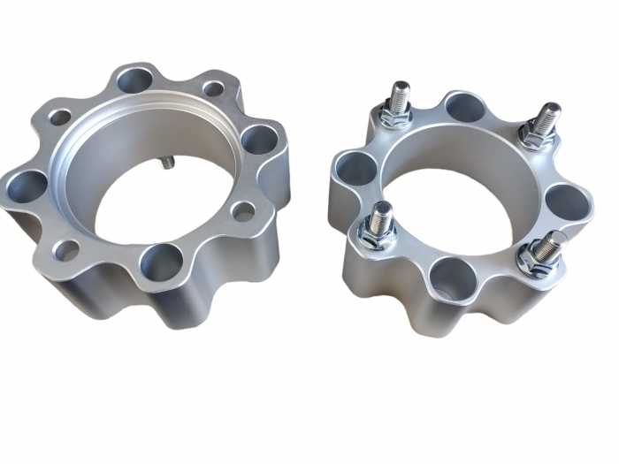 DISTANTIERE ROTI 4/110-50MM SILVER  CFMOTO / SUZUKI LTZ 400 / HONDA TRX 400 / 450 / 650 /680 / 700 [3]