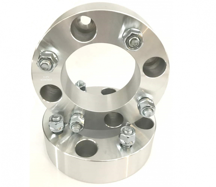 DISTANTIERE ROTI POLARIS RZR 1000  4/156  FILET M12 LATIME 30MM / 45MM [1]