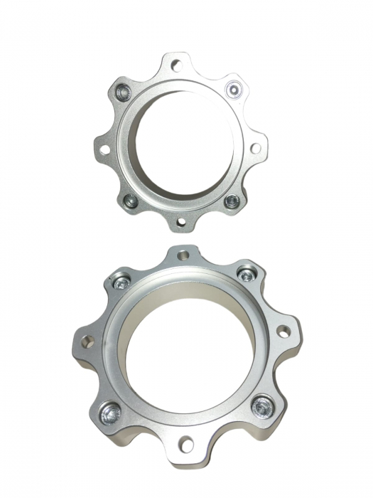 DISTANTIERE ROTI POLARIS SPORTSMAN 450 / 570 / 850/ 1000 4X156 SILVER [2]