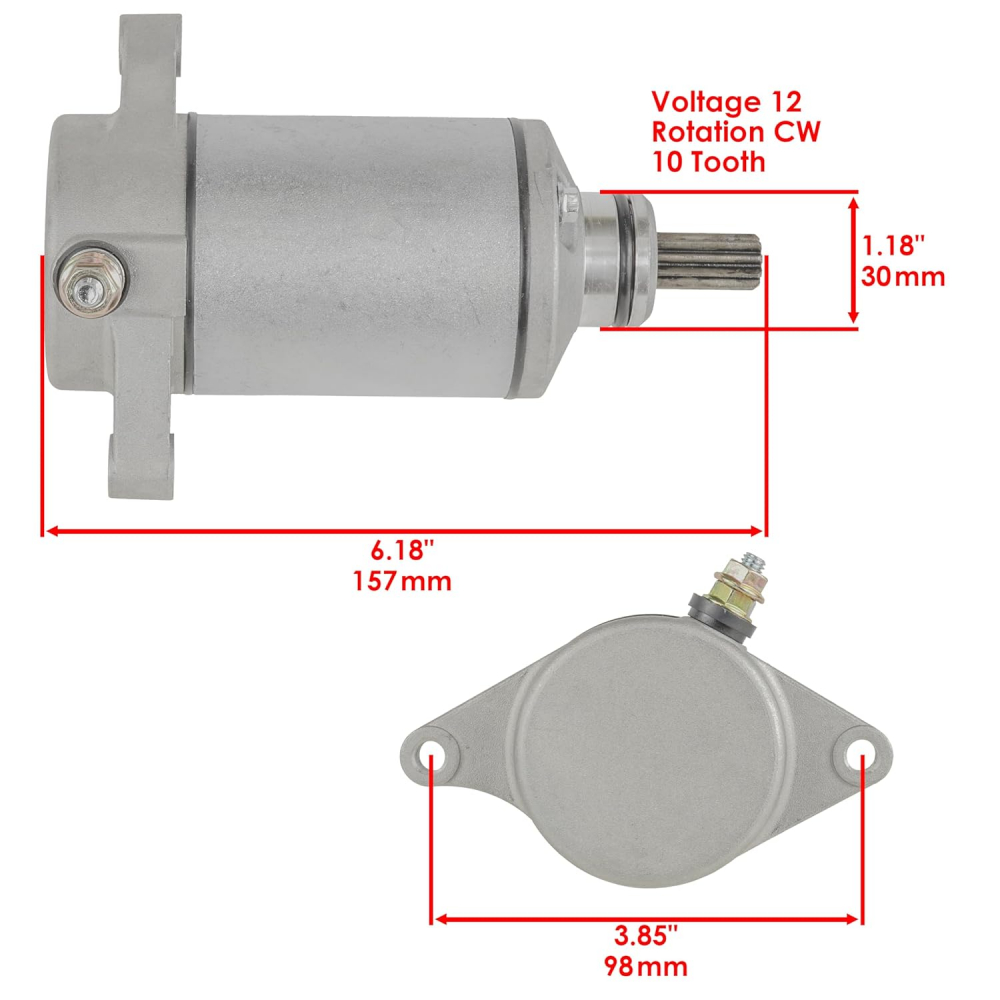 ELECTROMOTOR ARCTIC-CAT 400 / 450 / 500  / KYMCO MXU / MAXXER 2012-2015 [6]