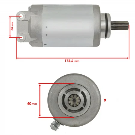 ELECTROMOTOR ARCTIC CAT 550 / 650 / 700 / 1000  2008-2022 [3]