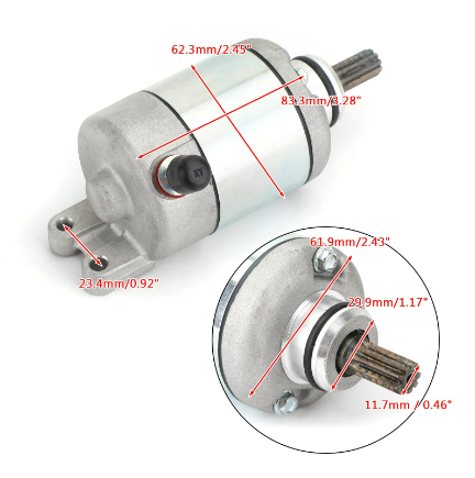 ELECTROMOTOR STARTER KTM SX / EXC 400/450/520/525/530 [2]