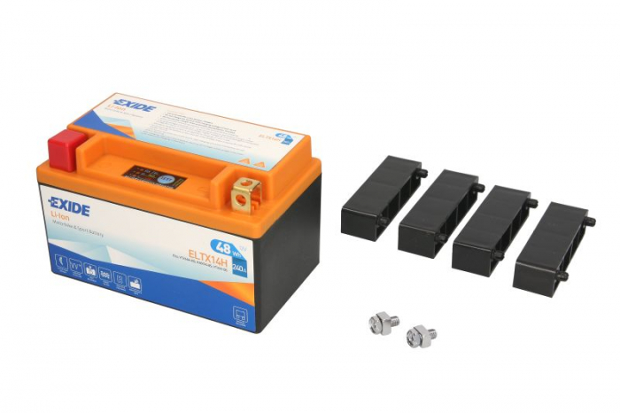 Baterie Litiu-ion/Pornire EXIDE 12V 4Ah 240A L+ Fara intretinere 150x87x93mm [1]